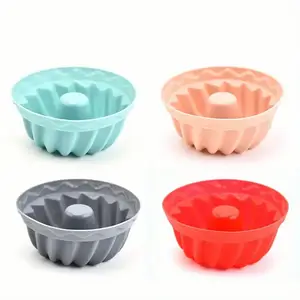 Food Grade Cake Mould Non-stick Silicone Muffin Cup Cake Mold Mini Cupcake Liners Round Rotar Cake Cups for Baking Tools