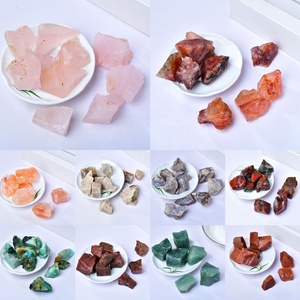 หินคริสตัลดิบธรรมชาติหลากสีรูปทรงไม่สม่ำเสมอสำหรับอโรมาเธอราพี ขายส่ง - Product Image 4