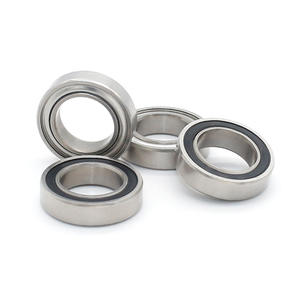 Roulement à billes à gorge profonde en acier inoxydable, diamètre intérieur 9,525 mm, diamètre extérieur 15,875 mm, largeur 3,967 mm, SR1038ZZ/RS P5 2RS - Product Image 5