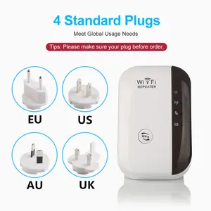 Répéteur Wifi sans fil longue portée 300mbps, 2G, 3G, 4G, amplificateur de Signal, Booster réseau, USB 2.0, blanc + noir