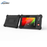 Q818 8 pouces étanche PDA industriel 4G LTE tablette Android 8000mAh batterie NFC caractéristiques biométriques Stock de sécurité biométrique