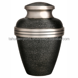 Fournitures funéraires urnes meilleure vente crémation cendres humaines adulte urne en métal classique maison décorative dernière faite à la main - Product Image 5