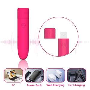 YPM 2026 Новый USB-вибратор-пуля для взрослых, беспроводная зарядка, силикон, АБС-пластик - Product Image 2
