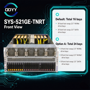 Nuevo Servidor en Torre GPU Supermicro SYS-521GE-TNRT 5U, Intel Xeon Scalable, PCIe 5.0 x16, ASMB10-iKVM, Computación Empresarial con IA - Product Image 1