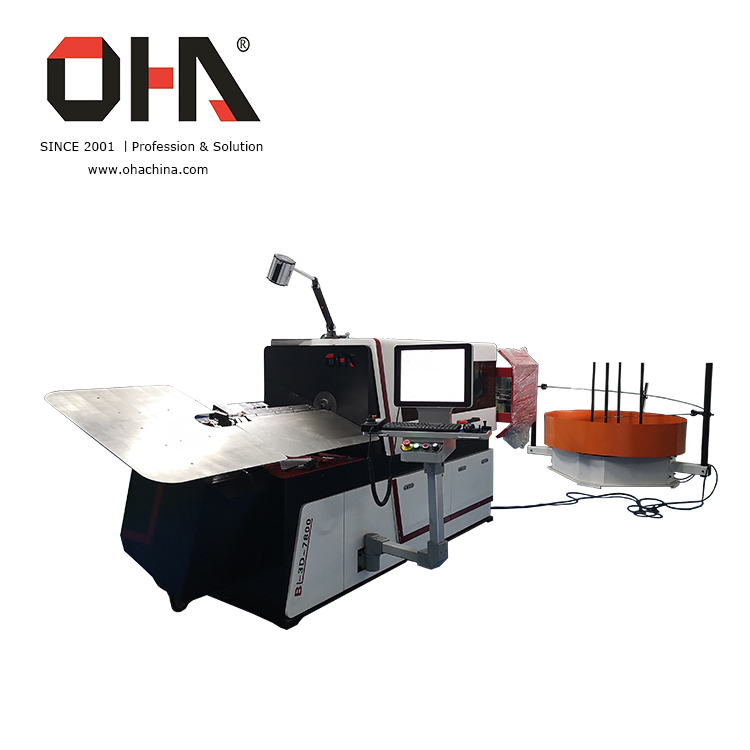 OHA-3D-7800 автоматический CNC 3D станок для гибки проволоки