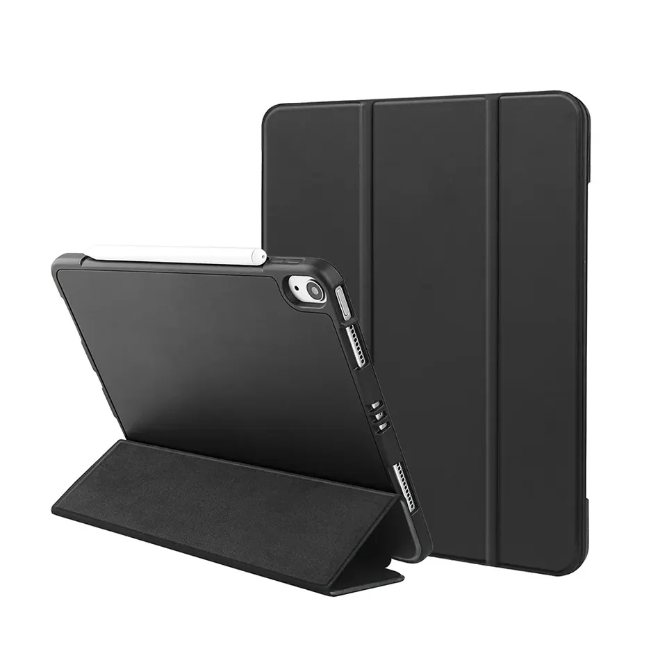 Convient à l'étui pour tablette iPad Air4/5 Étui pour tablette en cuir PU entièrement enveloppé et anti-chute Étui pour tablette