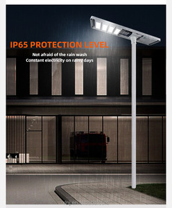 Die-casting Aluminum Solar Street Lamp 100W 120W IP65 Waterproof Integrated <b>LED</b> <b>Light</b> With Intelligent Control for Outdoor Road - Product Image 5