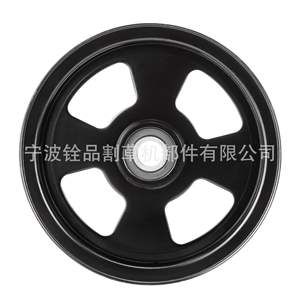 Polea de soporte de cuchilla para cortacésped Ningbo Quanpin 136-5404 A10805, rodillo tensor plano negro para herramientas de jardín Toro - Product Image 3