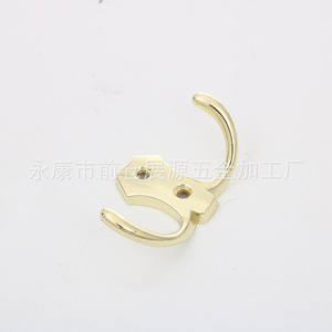 Modern Minimalist Gold Robe Hook Zinc Alloy <b>Wall</b> Mounted Coat Hanger Bathroom Bedroom Hardware Accessory Style 1 - Product Image 1