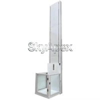 Plateforme élévatrice hydraulique monorail domestique de 2 à 10 m, petit ascenseur électrique pour marchandises à usage résidentiel