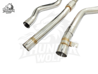 Système d'échappement de haute qualité en stock, compatible avec BMW 340i 440i B58 3.0T, en acier inoxydable, silencieux à valve (optionnel : style à embouts)
