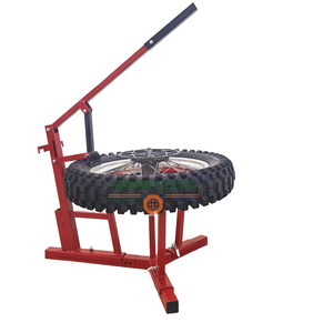 Changeur de pneus de moto pour pneus de 17 à 21 pouces Chargement et déchargement assistés avec deux leviers de pneus - Product Image 1