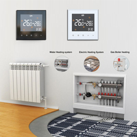 Termostato Zigbee Programable Semanal 3.0 para Calefacción por Suelo Radiante, Termostato WiFi HVAC, Compatible con Zigbee/Modbus Gateway