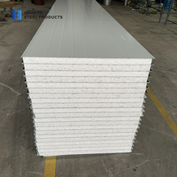Panel Sándwich para Pared Exterior de 40 mm Personalizado, Paneles SIP de Espuma de Alta Calidad, Láminas y Tableros Aislantes para Exteriores