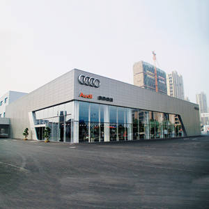 Showroom audi con struttura prefabbricata in acciaio economico - Product Image 1