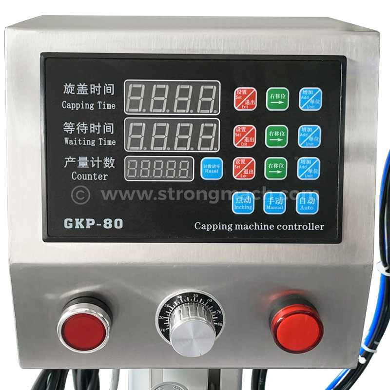 automatic screw capping machine annual pneumatic