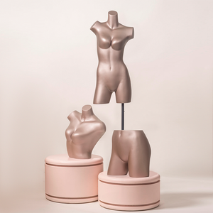 고품질 여성 상반신 마네킹 헤드리스 버스트, 우수한 섬유유리 및 실리콘 소재 판매 - Product Image 3