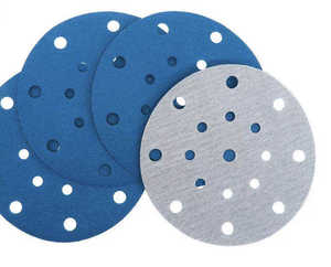 Nouveaux produits : Disque de ponçage 125 mm, utilisation humide ou sèche, pour ponçage de peinture automobile - Product Image 2