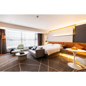 Lit d'hôtel <span class=keywords><strong>Von</strong></span> ensemble de meubles d'hôtel modernes ensemble de salon et de chambre à coucher ensemble de meubles de salle de bain d'hôtel ensemble de vanité - Product Image 1