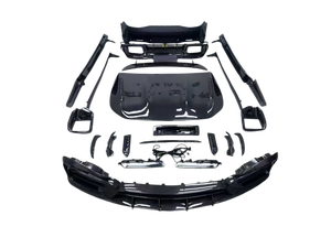 ชุด GT50คาร์บอนไฟเบอร์ใหม่สำหรับ Mercedes AMG 53 63พร้อม GT50ด้านหน้า53 63 AMG ตัวกระจายริมฝีปากสปอยเลอร์ - Product Image 2