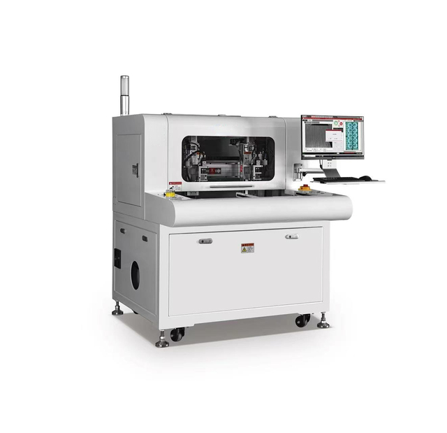 Excellent Price Dual-Spindle Online Milling Cutter Full Vision Intelligent Curve Depanel Machine Metal-Core PCB Router 1 Year