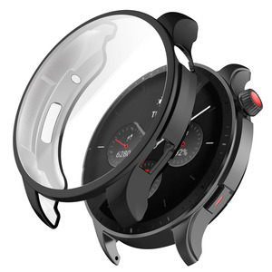 Protecteur plein écran plaqué étui de protection en TPU souple pour Amazfit <span class=keywords><strong>GTR4</strong></span> <span class=keywords><strong>GTR4</strong></span> pro - Product Image 5