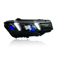 Phares LED de haute qualité JY pour BMW Série 3 G20 G28 Modèle 23-24, style laser, DRL jaune-blanc, Plug & Play, 6000K, 6000 lm