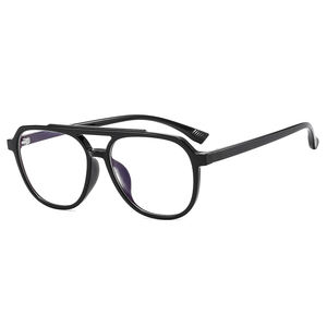 眼鏡TR90ダブルブリッジ光学フレームカスタムメガネ読書用 - Product Image 5