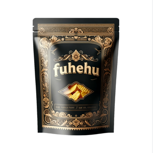 Bolsa de pie sellada con calor impresa personalizada para galletas y aperitivos con cremallera, bolsa de papel de aluminio a prueba de humedad, bolsa para alimentos y frutas secas - Product Image 2