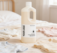 Détergent liquide concentré écologique pour bébés : Moindre consommation de plastique et coûts d'expédition, Puissance supérieure d'élimination des taches de lait