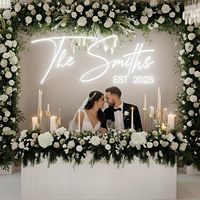 Prix d'usine, ruban lumineux LED intelligent en acrylique pour mariage, fête, plafond, logo personnalisé, éclairage de signalisation, indice de protection IP65, intensité variable