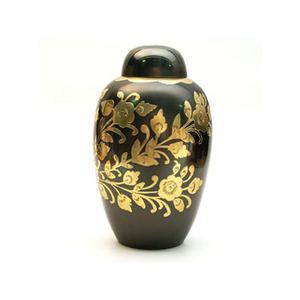 Urne de crémation exclusive en métal massif finition de luxe Vase de cendres commémoratives décoratif pour la maison durable vente chaude adultes de haute qualité - Product Image 5