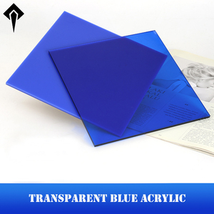 Lámina de plástico PMMA transparente azul, acrílico transparente, procesada con precisión, personalizada, ODM/OEM, panel decorativo de alta definición - Product Image 5