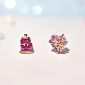 Bán Sỉ Trang Sức Vàng Trơn 14K Trang Sức Xỏ Lỗ Không Ren Chúc Mừng Sinh Nhật Đinh Tán Sụn - Product Image 4