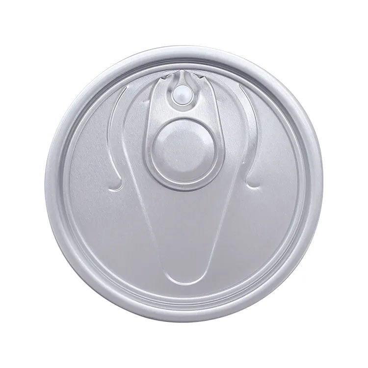להתאמה אישית לוגו מודפס טבעת למשוך אלומיניום קל פתוח סוף כיסוי עם גדלים שונים