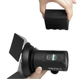 Lampu video Yongnuo YN216II, untuk kamera canon Nikon, manik-manik led, lampu video studio, lampu fotografi, lampu cincin