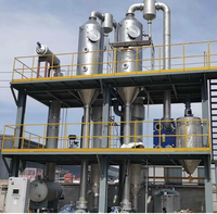 Sistem Regenerasi Asam Sulfat Pompa Motor Evaporator Kristalizer MVR Efek Tunggal/Ganda untuk Pemulihan Asam Limbah Otomatis