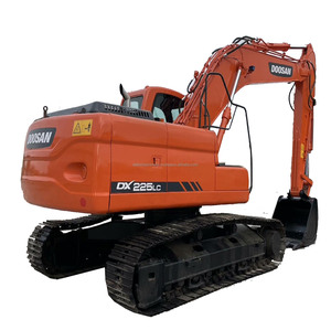 Doosan DX225LC Caterpillar Komatsu Retroexcavadora de orugas Motor diésel Mini excavadora nueva usada - Product Image 1
