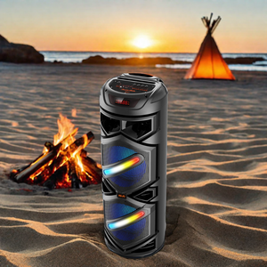 <span class=keywords><strong>Enceinte</strong></span> karaoké sans fil double 8 pouces Sing-e ZQS3328X avec super basses et grand écran LED, <span class=keywords><strong>enceinte</strong></span> <span class=keywords><strong>portable</strong></span> pour fêtes, alimentation CC - Product Image 6