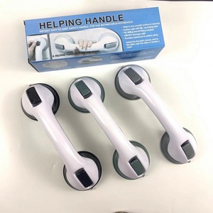 Barre d'appui de salle de bain à ventouse, capacité de charge 100 kg, sans perçage, pour baignoire, douche, toilettes - Product Image 1