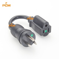 Cable de Extensión de Alimentación con Conector NEMA 5-15P a 5-15R con Punto Verde, 13A/125V 16AWG, para Equipos Médicos de Grado Hospitalario