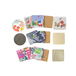 Kukesi Wholesale Eco-Friendly Customized Drink Cork Placemats Coasters Laser Engraving 4 Inches Natural Cork for Home <b>Kitchen</b> - Product Image 6