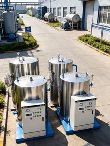 Caldaia a Vapore Elettrica Orizzontale Compatta con Controllo PLC - Risparmio Energetico ed Ecologica per Uso Domestico e Industriale - Product Image 4