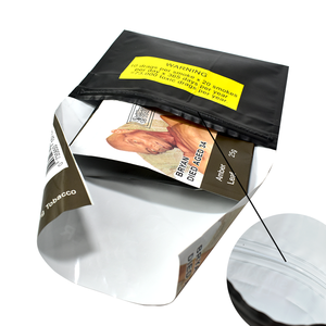 Buste da 25g 30g 50g Personalizzate per Tabacco da Rollare Zeitfield Royal Manchester Sapphire Blue in Polietilene per Fumare Tabacco Amber Leaf - Product Image 6