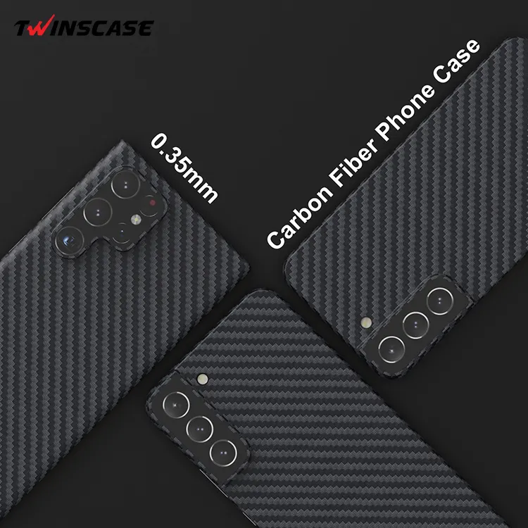 Factory price mobile phone case super thin pp case for Samsung S22 Ultra carbon fiber pp S23 S23 ultra case