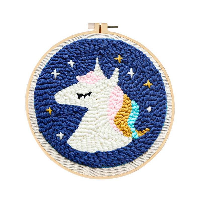 Набор для вышивки крестом «сделай сам», Набор для вышивки нитью и кольцом, ручная работа