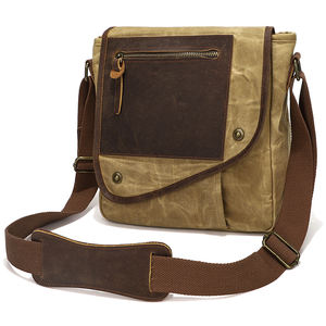 In Stock di alta qualità <span class=keywords><strong>Messenger</strong></span> Vintage impermeabile tela tracolla singola borsa a tracolla - Product Image 1