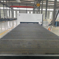 Machine de découpe laser 6015 avec table de soudage à plateau et plateforme d'échange, 12 kW haute puissance, accélération 2G, système Bochu