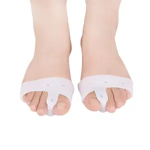 Pelindung kaki lembut sebs jari kaki pemisah Metatarsal Pad pelindung Bunion kaki depan