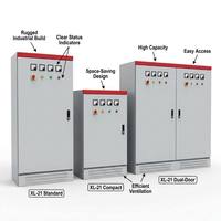 Boîte de distribution basse tension certifiée CE ZHUOLI XL-21 630A, distribution d'énergie et d'éclairage industrielle IP3X